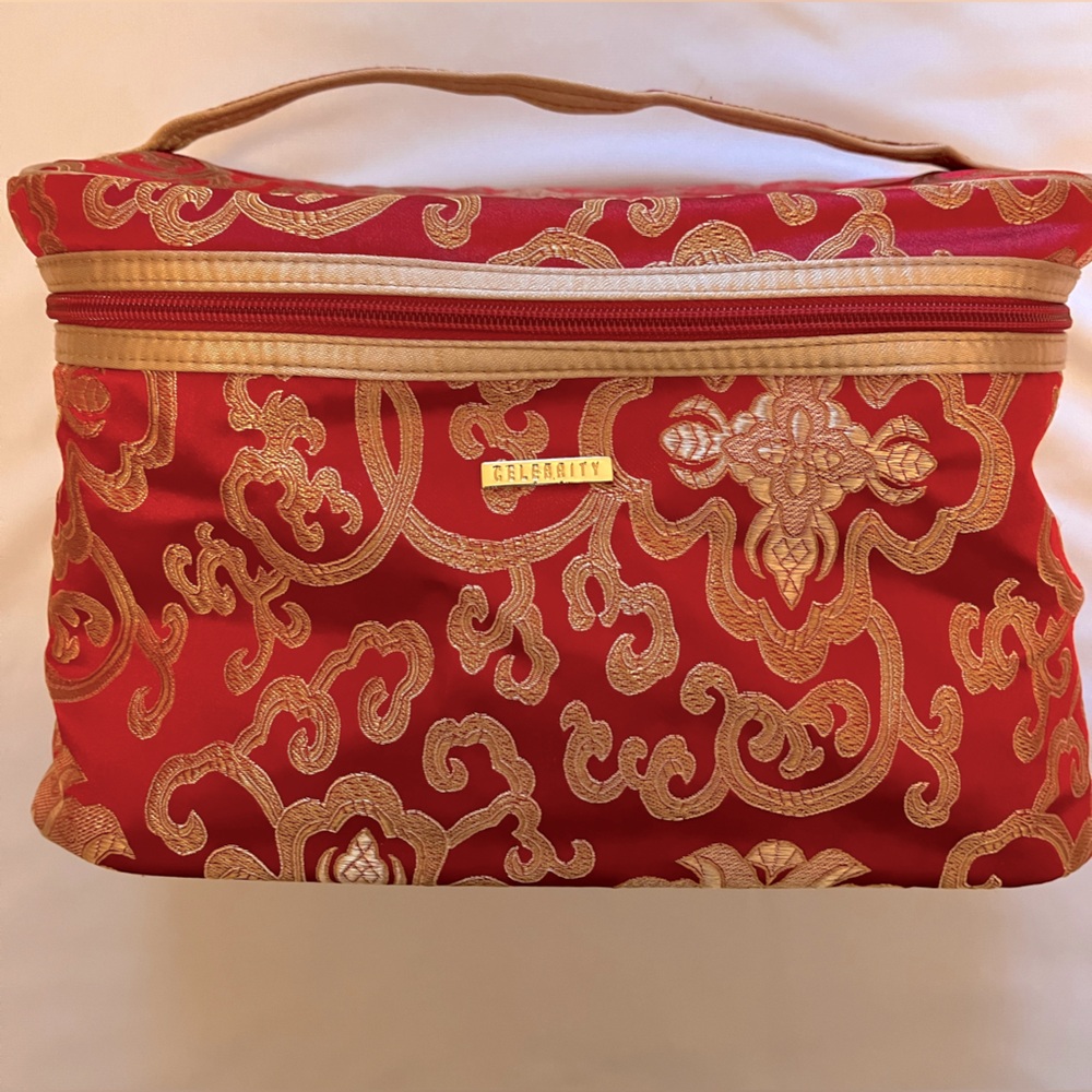 Beautiful Elegant Large Makeup Bag